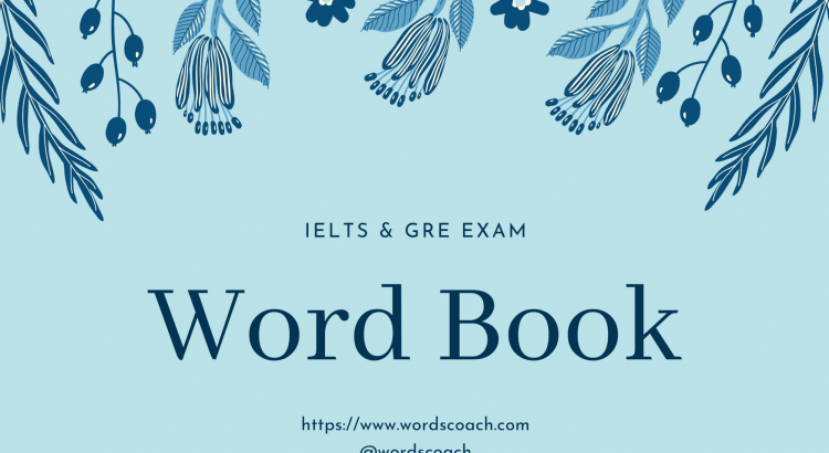 IELTS & GRE Word Book