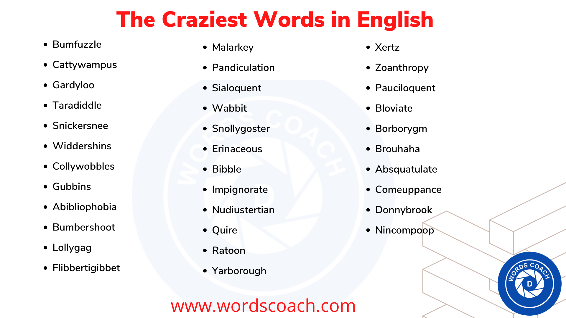 The Craziest Words in English