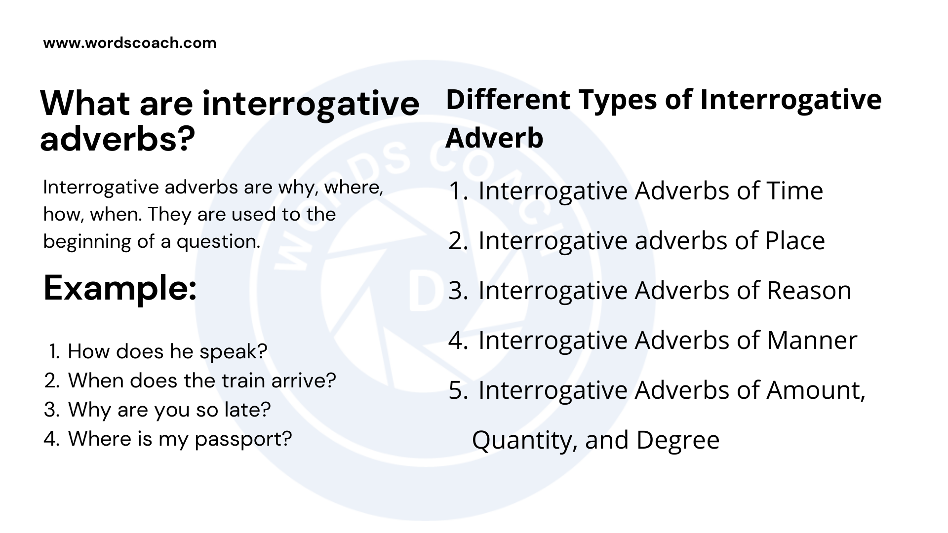 interrogative sentence definition