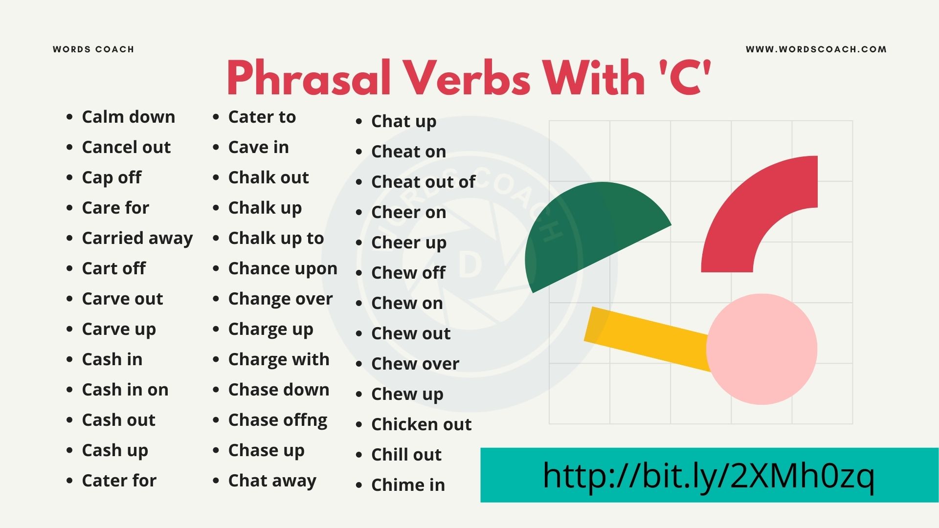 Phrasal Verbs With 'C' - wordscoach.com