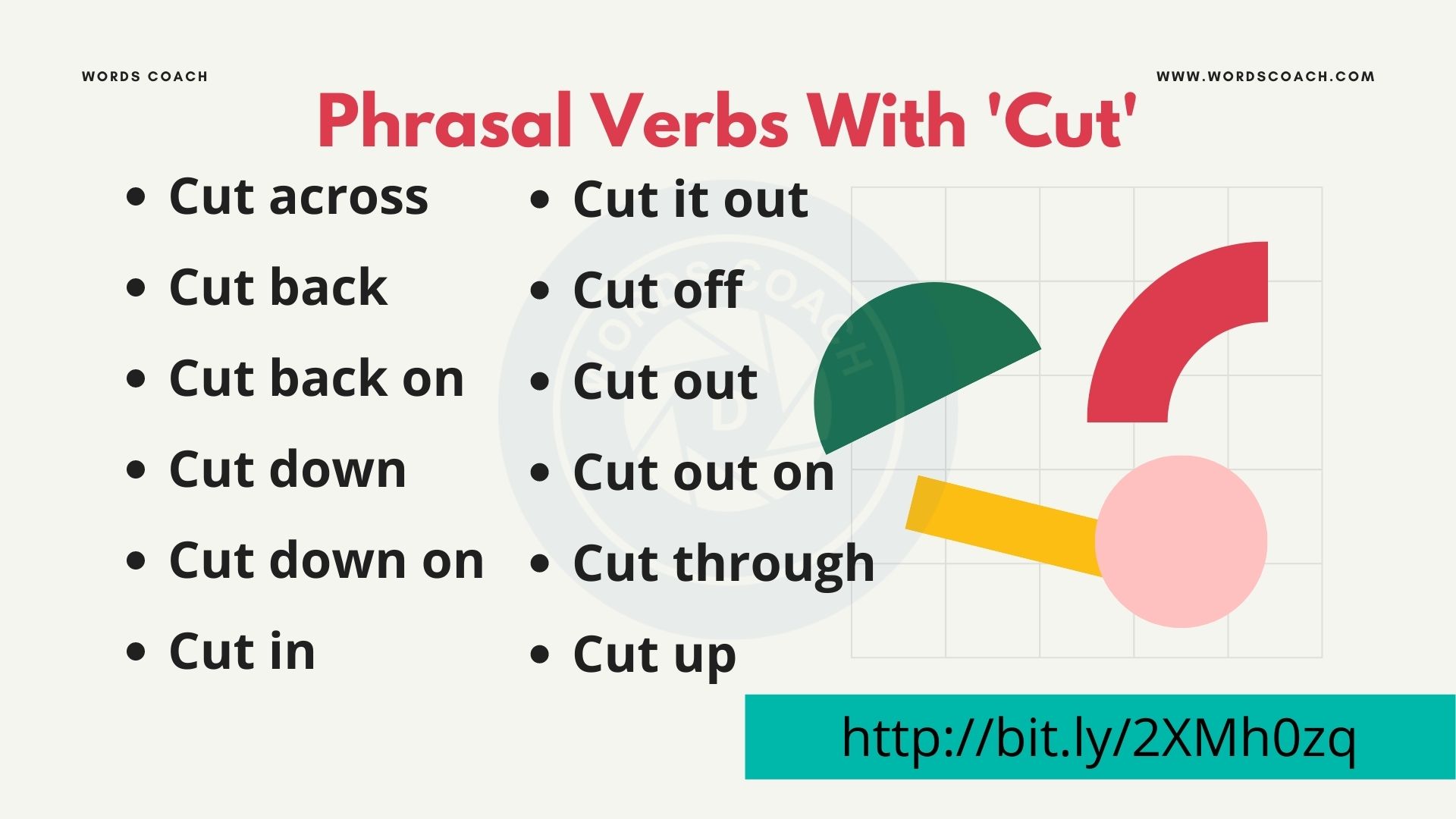 Phrasal Verbs With 'Cut' - wordscoach.com