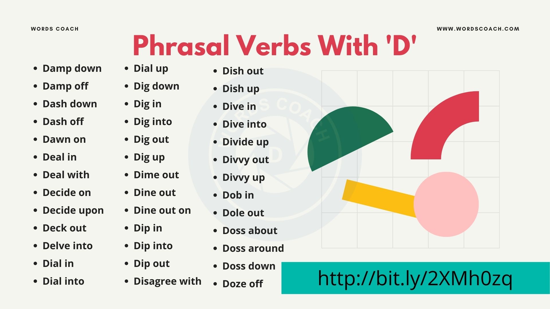 Phrasal Verbs With 'D' - wordscoach.com