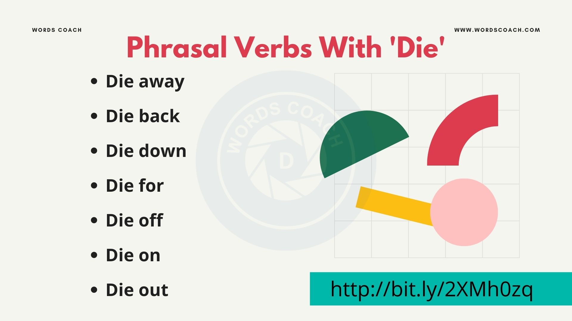 Phrasal Verbs With 'Die' - wordscoach.com
