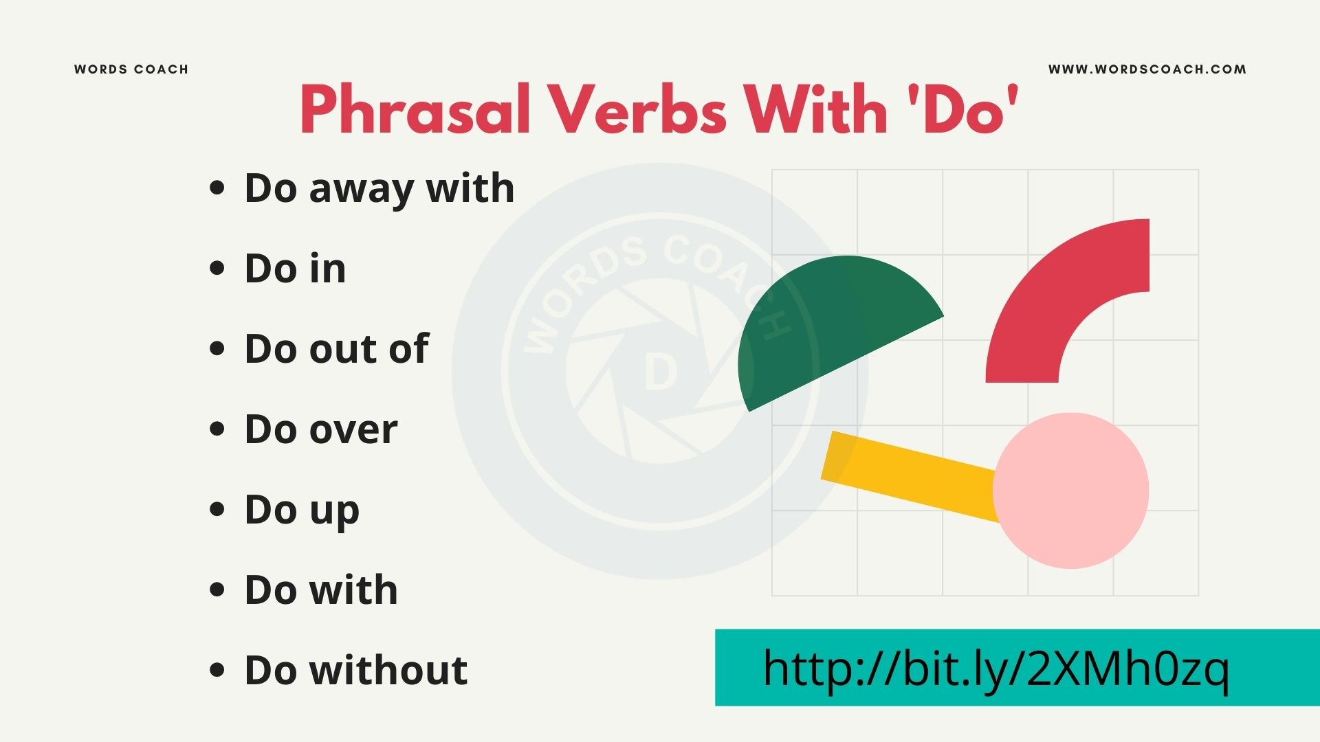 Phrasal Verbs With 'Do' - wordscoach.com