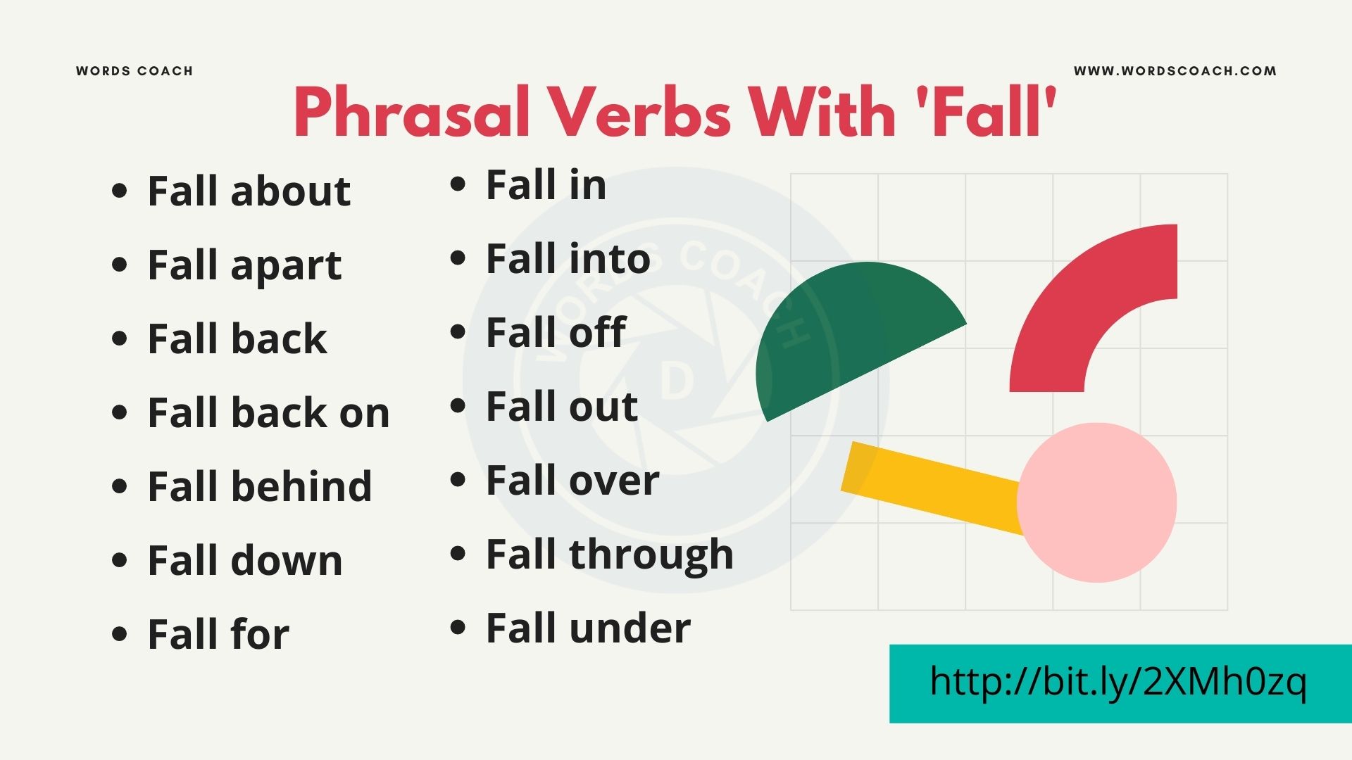 Phrasal Verbs With 'Fall' - wordscoach.com