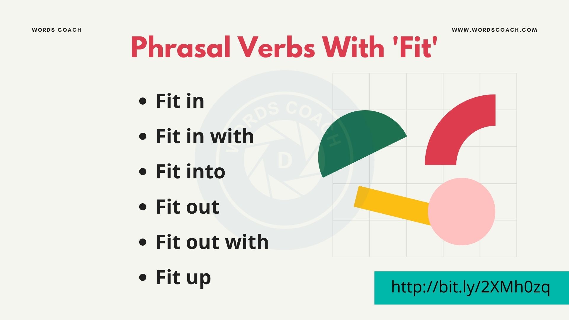 Phrasal Verbs With 'Fit' - wordscoach.com