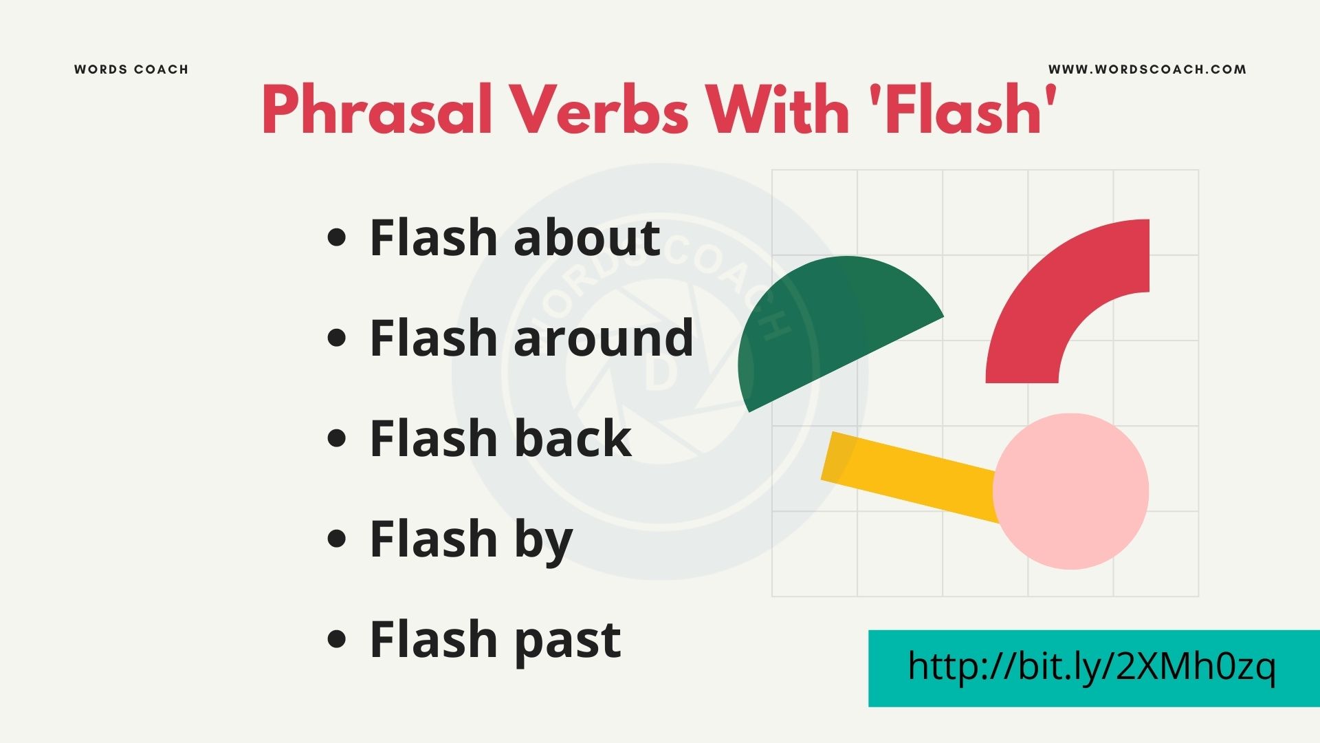 Phrasal Verbs With 'Flash' - wordscoach.com