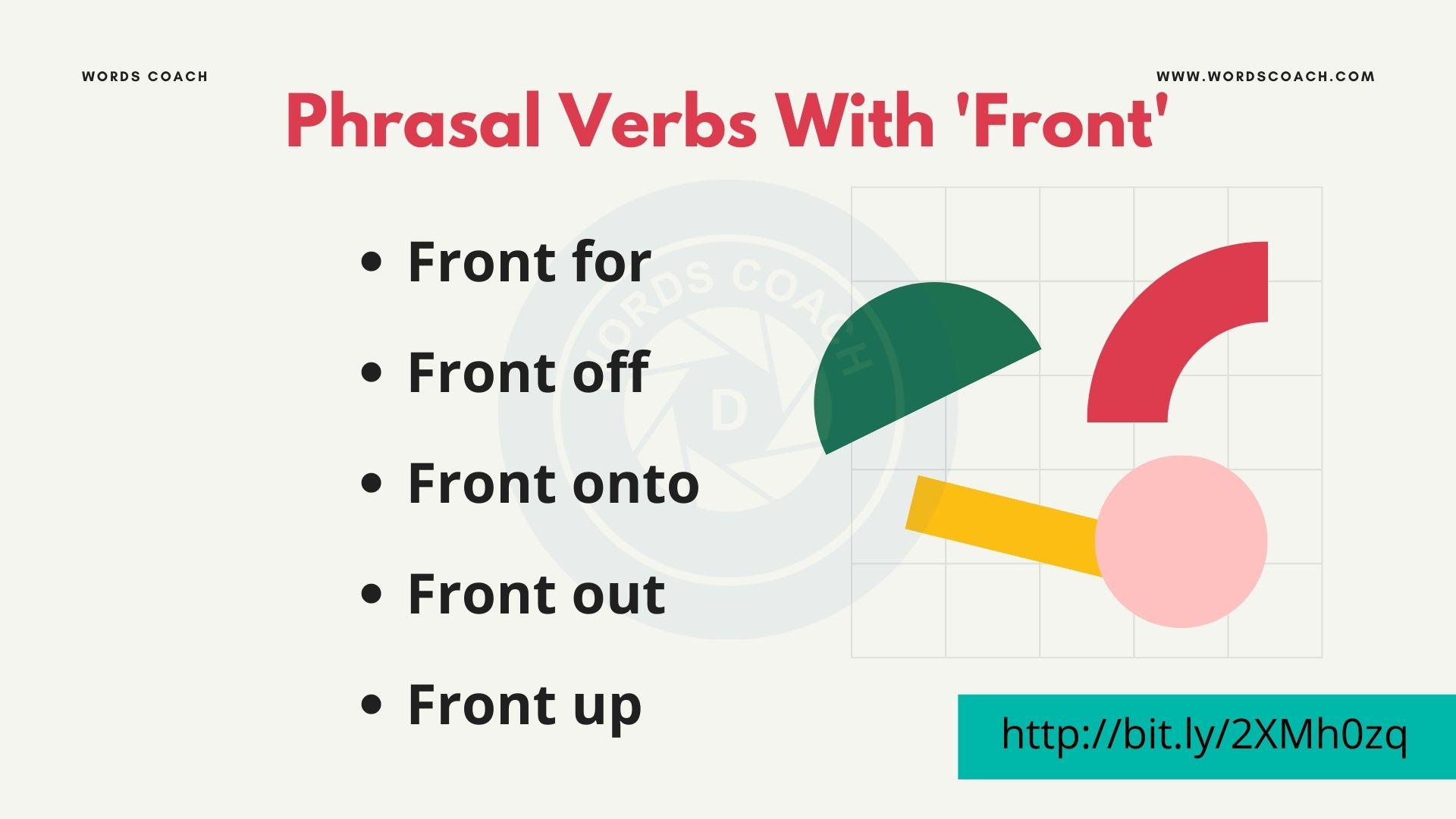 Phrasal Verbs With 'Front' - wordscoach.com