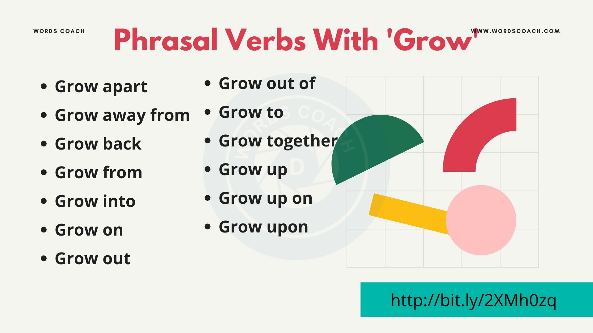 Phrasal Verbs With 'Grow' - wordscoach.com