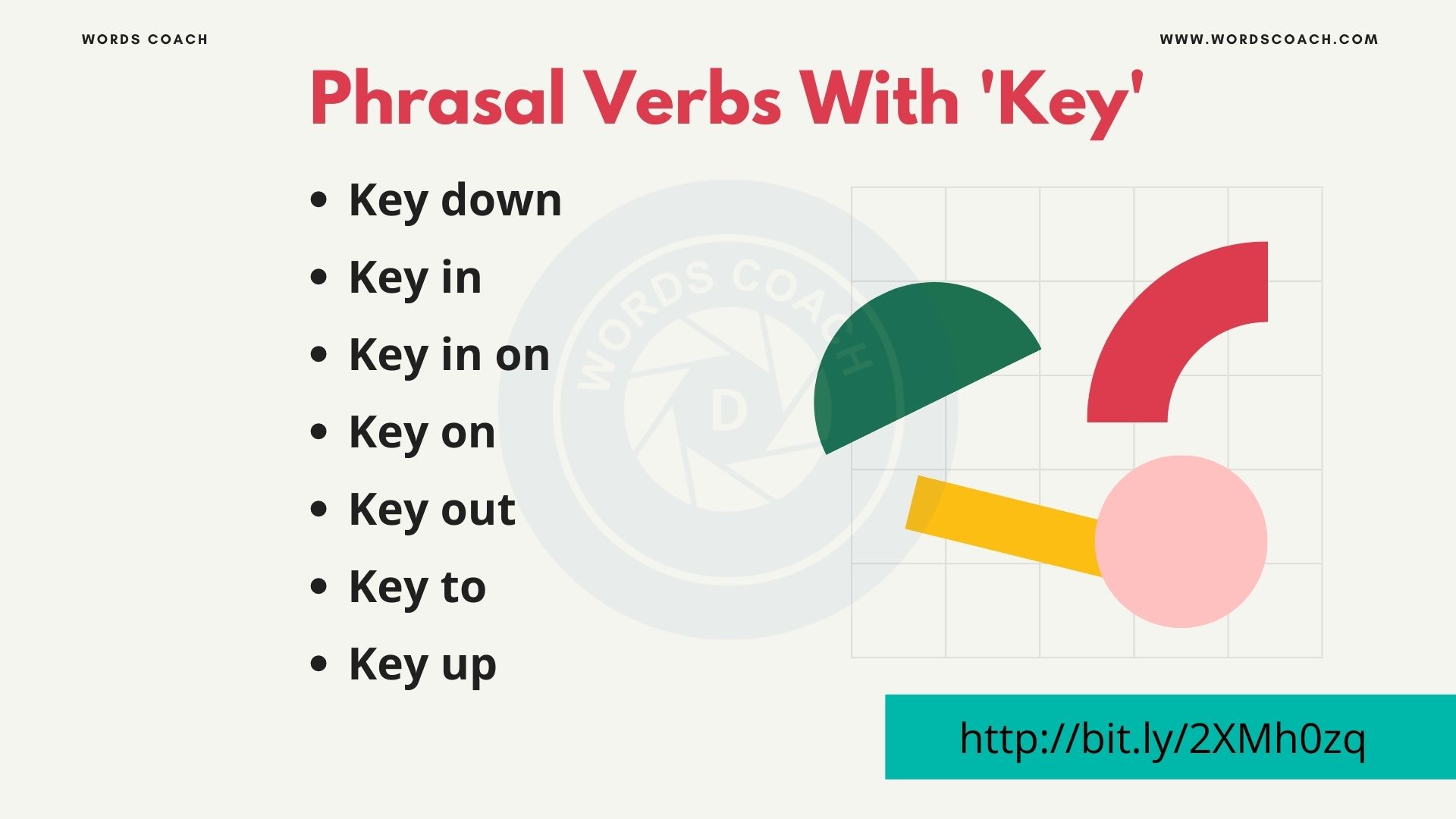 Phrasal Verbs With 'Key' - wordscoach.com