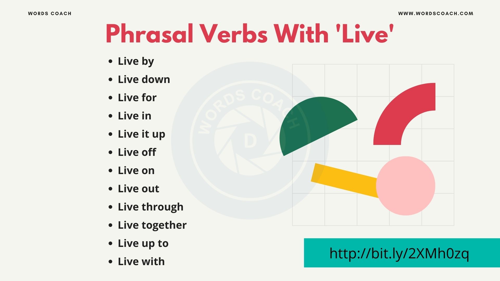 Phrasal Verbs With 'Live' - wordscoach.com