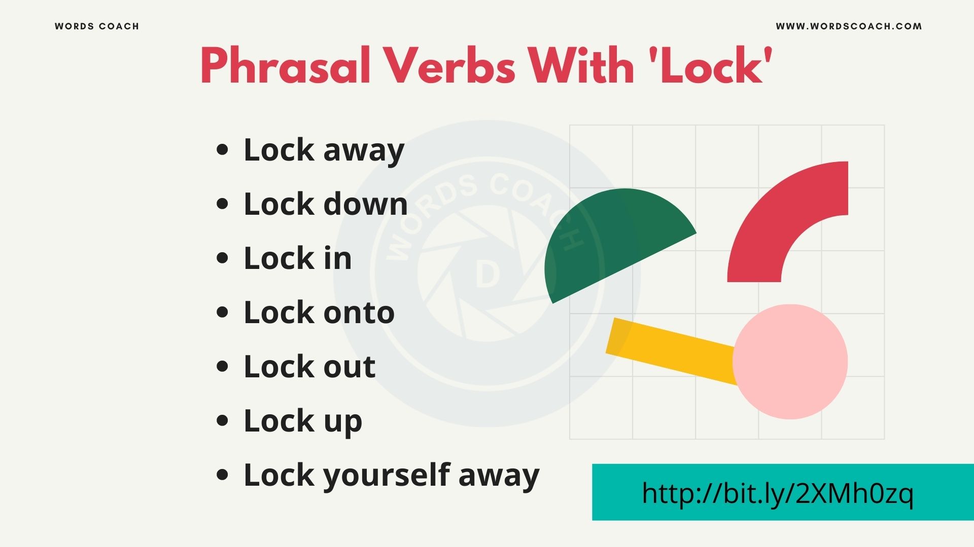 Phrasal Verbs With 'Lock'