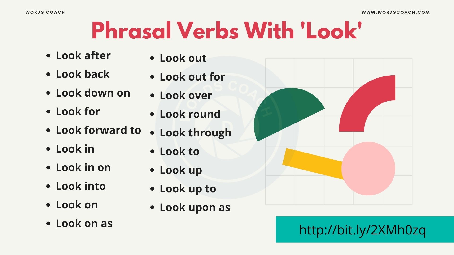 Phrasal Verbs With 'Look' - wordscoach.com