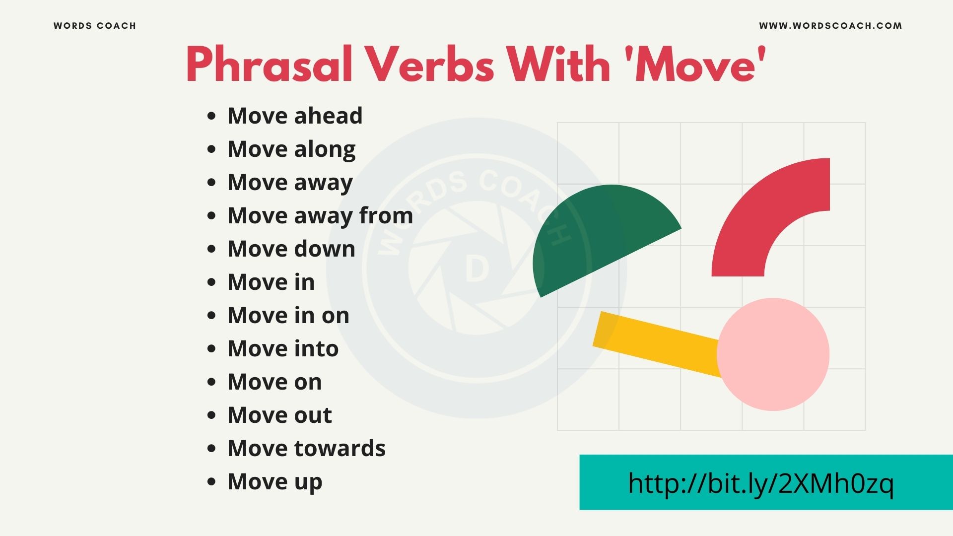 Phrasal Verbs With 'Move'