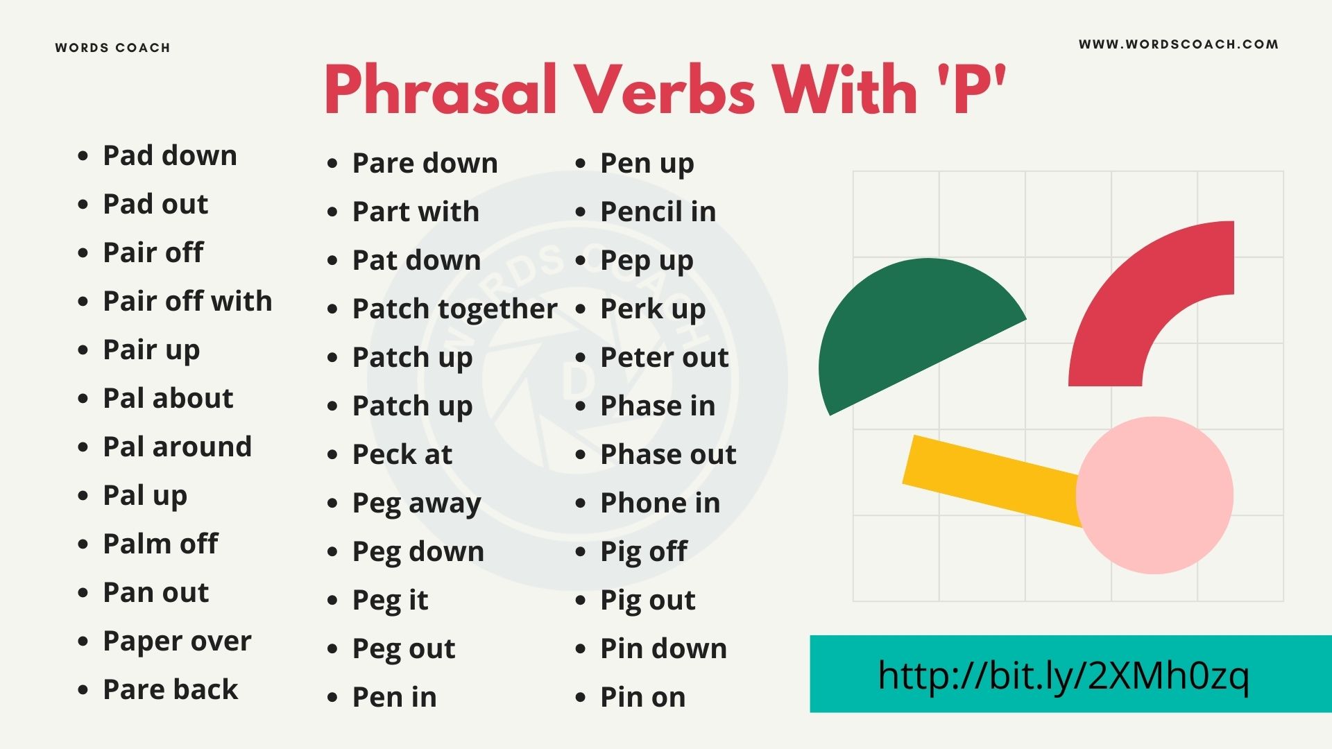 Phrasal Verbs Starting With P
