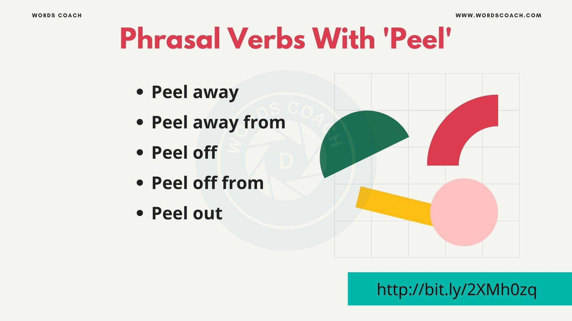 Phrasal Verbs With 'Peel' - wordscoach.com