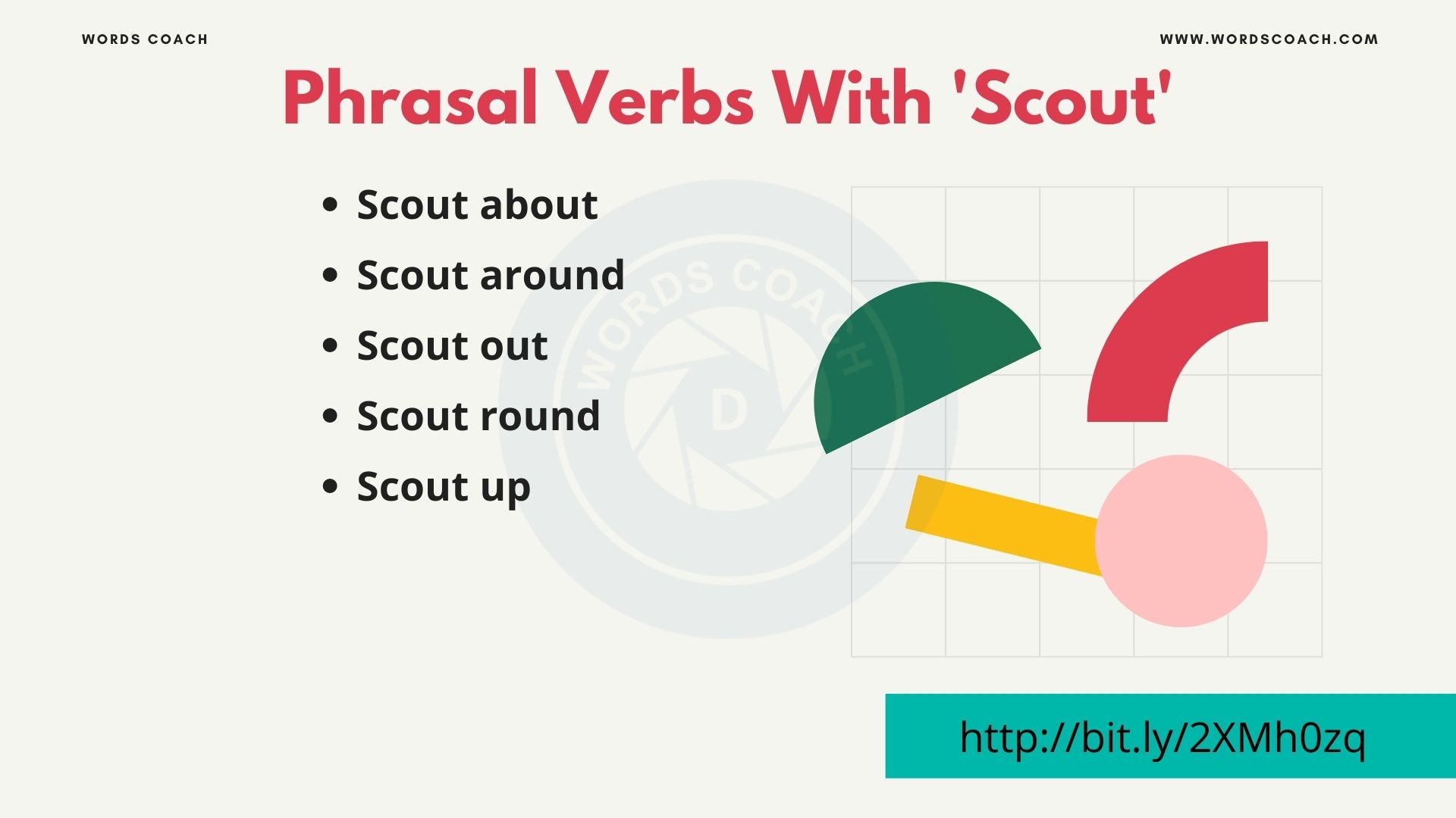 Phrasal Verbs With 'Scout' - wordscoach.com
