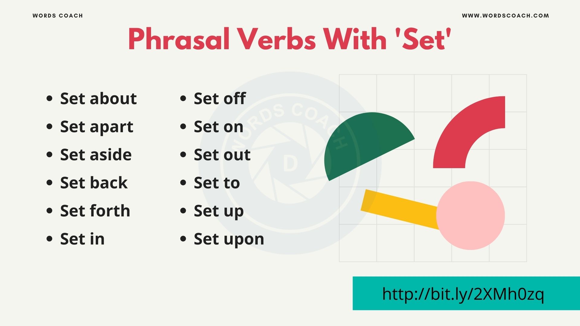 Phrasal Verbs With 'Set' - wordscoach.com