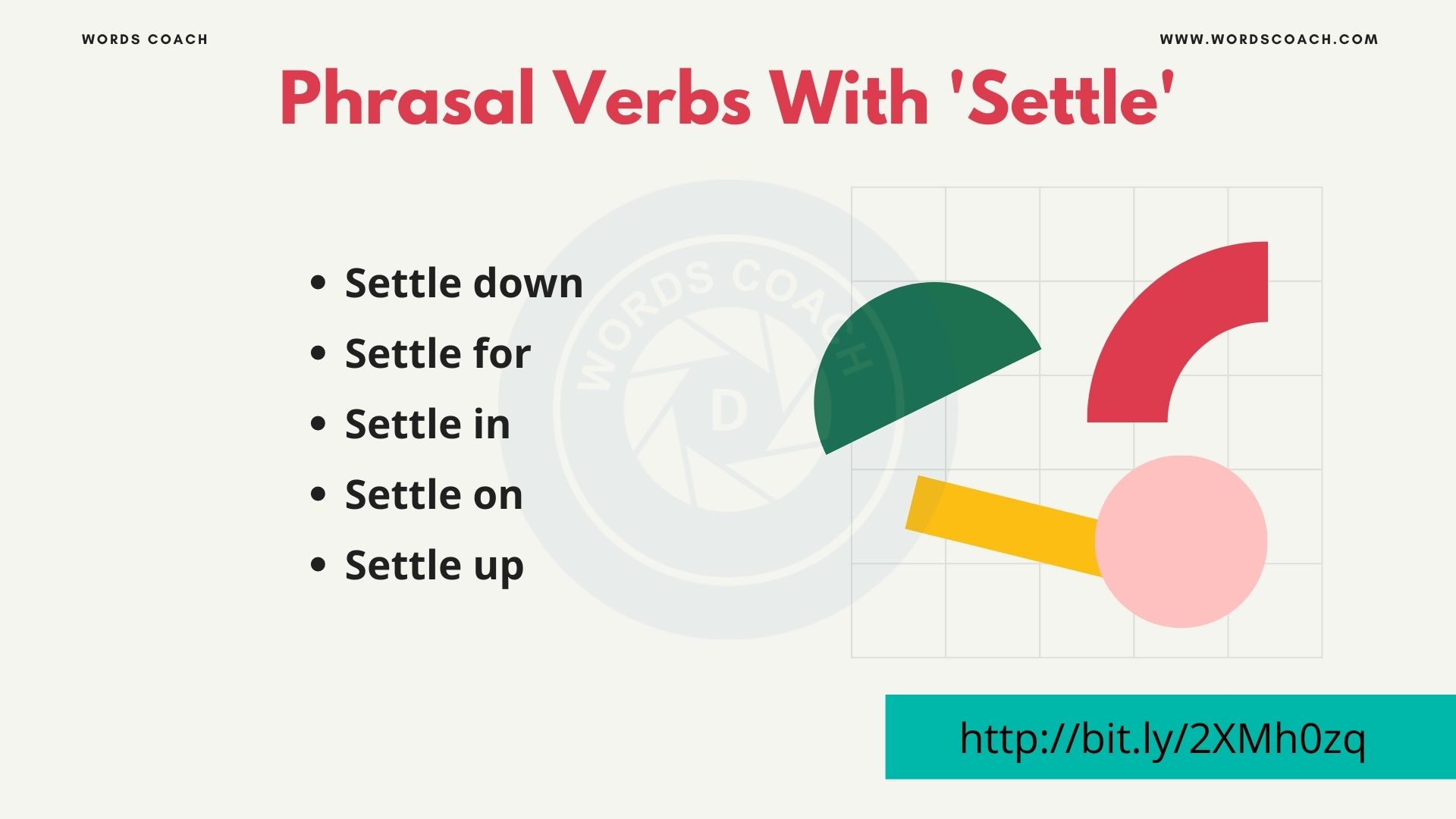 Phrasal Verbs With 'Settle' - wordscoach.com