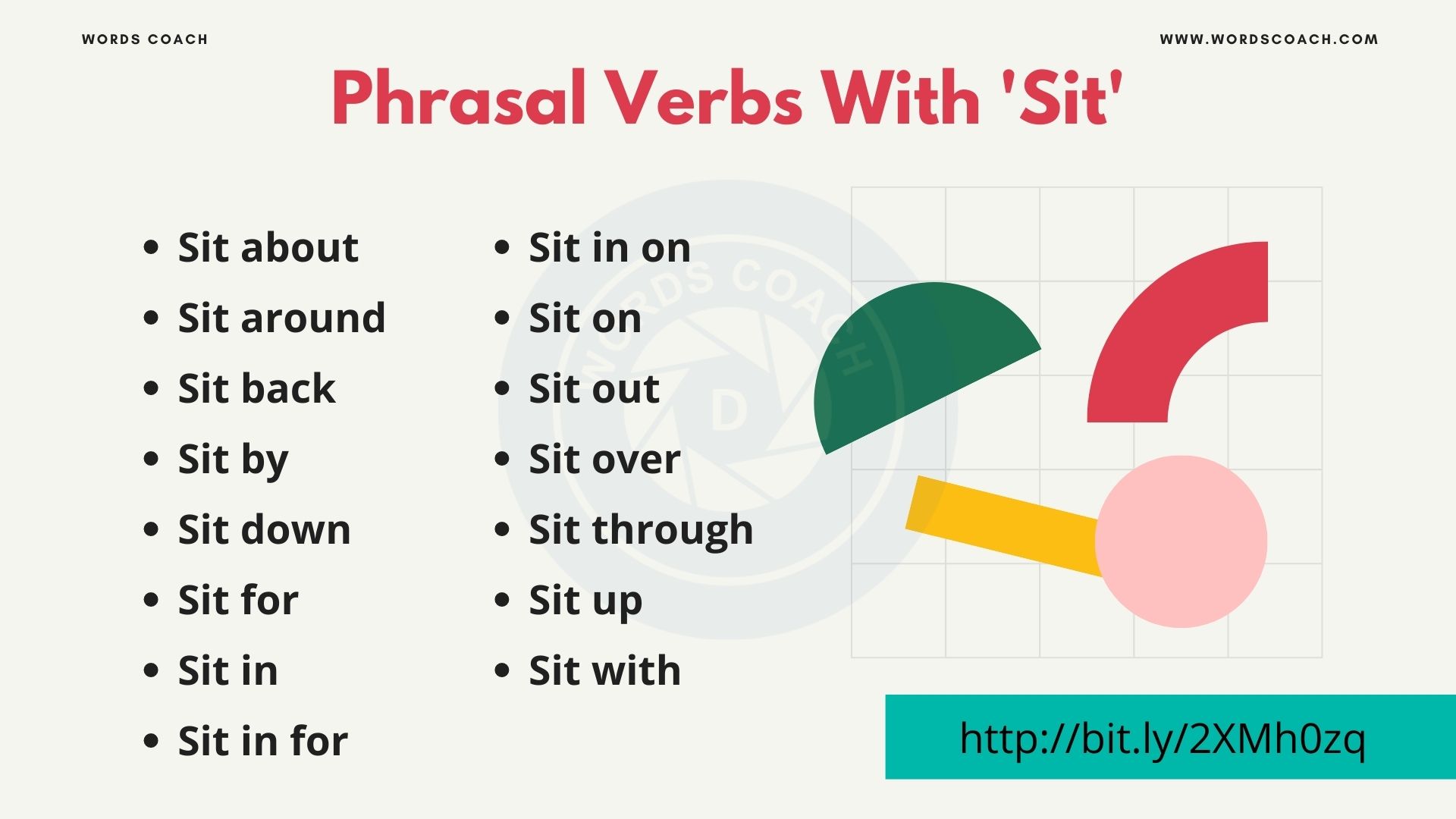 Phrasal Verbs With 'Sit' - wordscoach.com