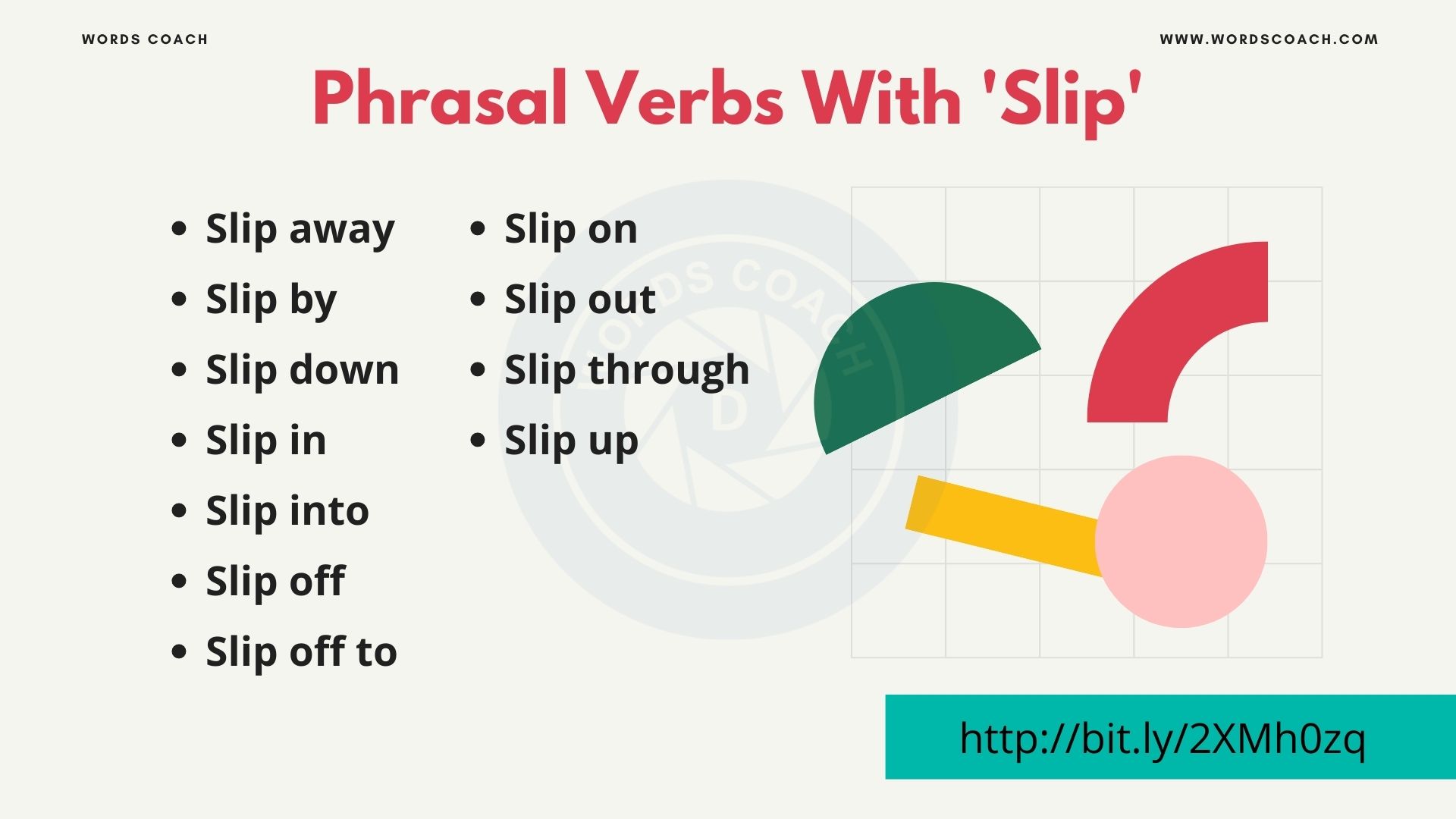 Phrasal Verbs With 'Slip' - wordscoach.com
