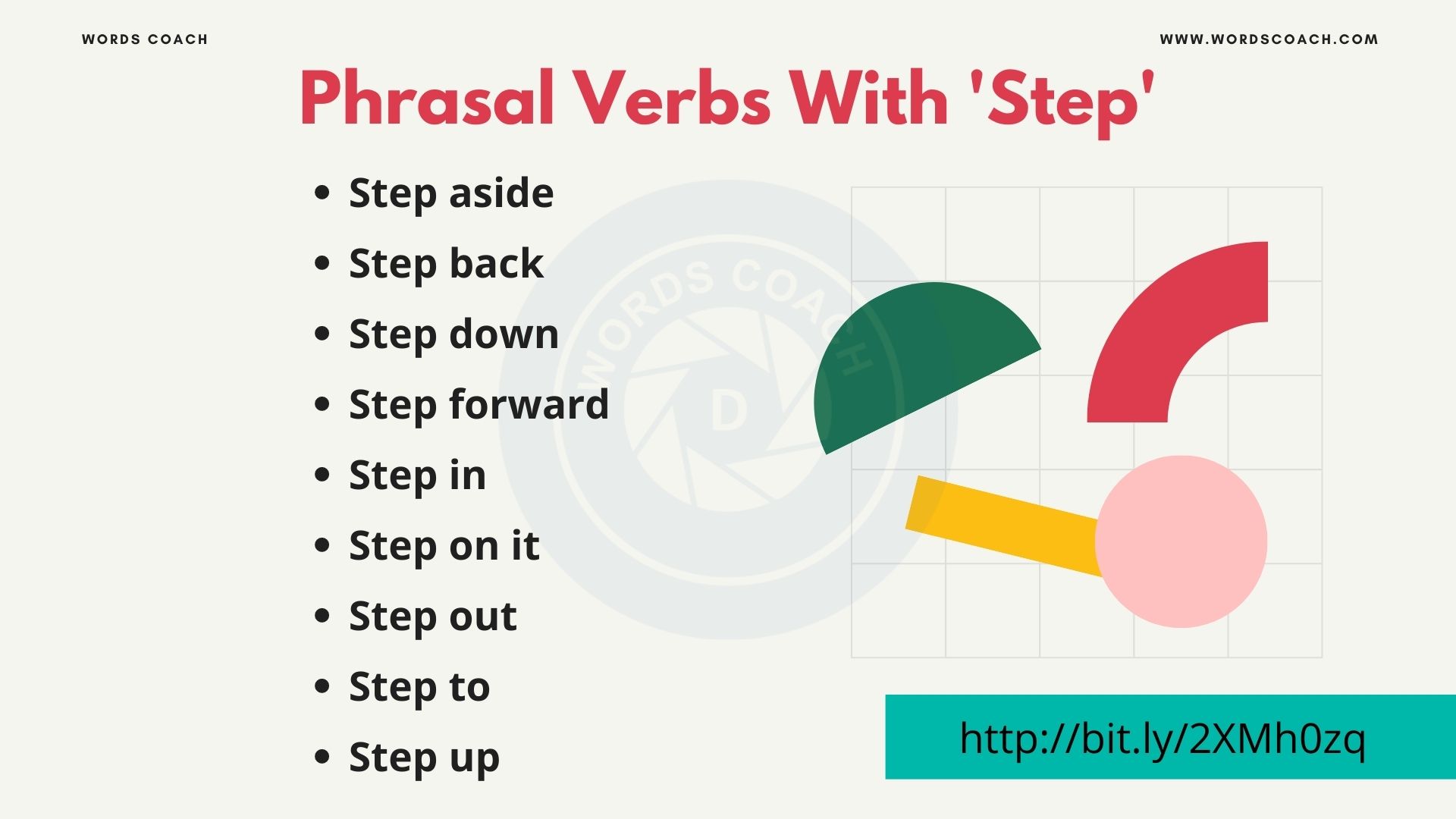 Phrasal Verbs With 'Step' - wordscoach.com