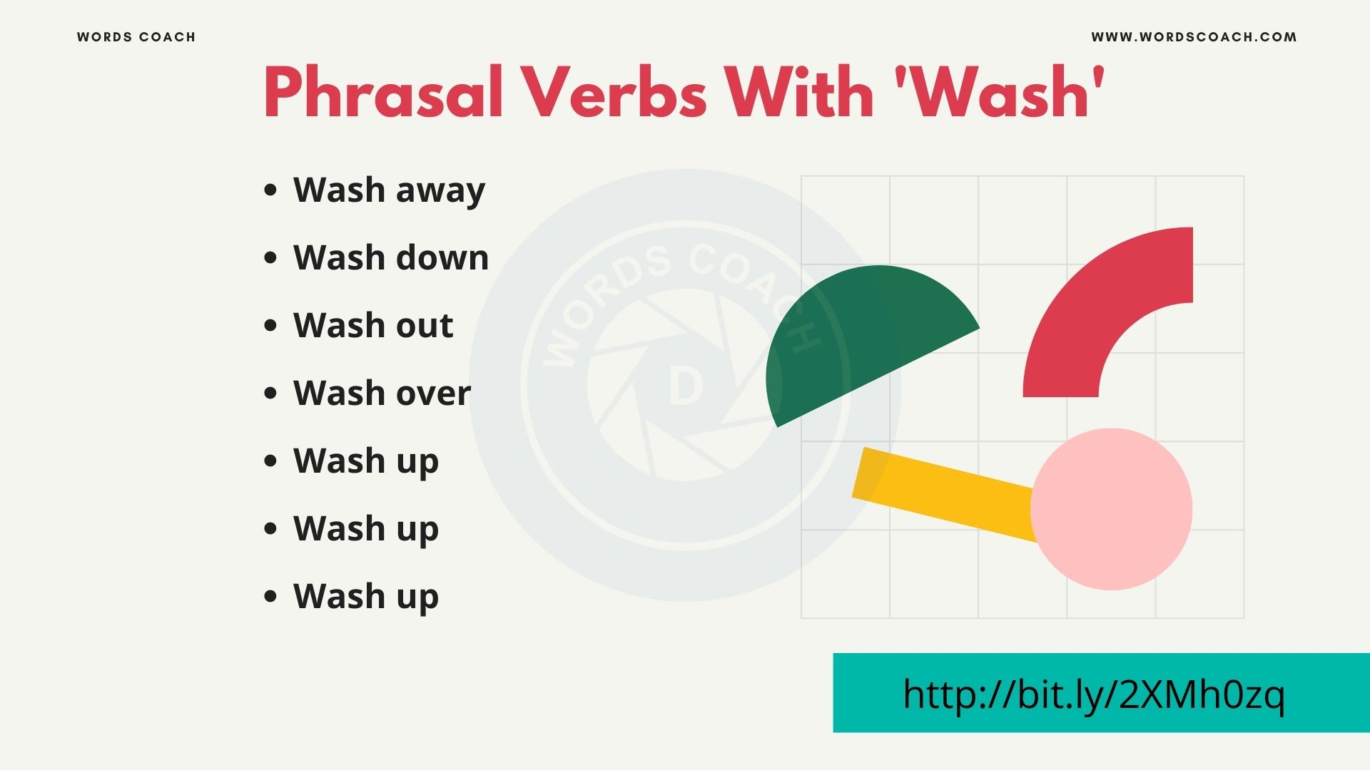 Phrasal Verbs With 'Wash' - wordscoach.com