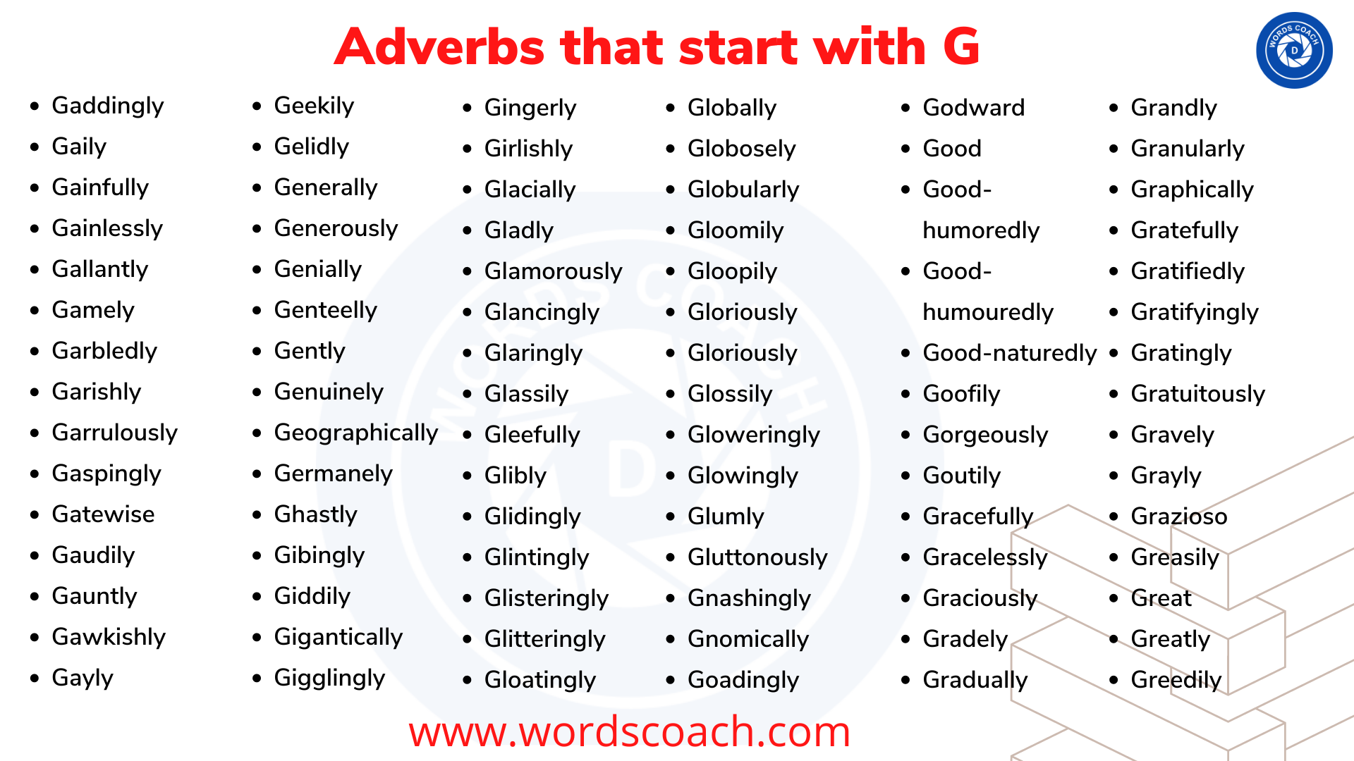 Adverbs easy