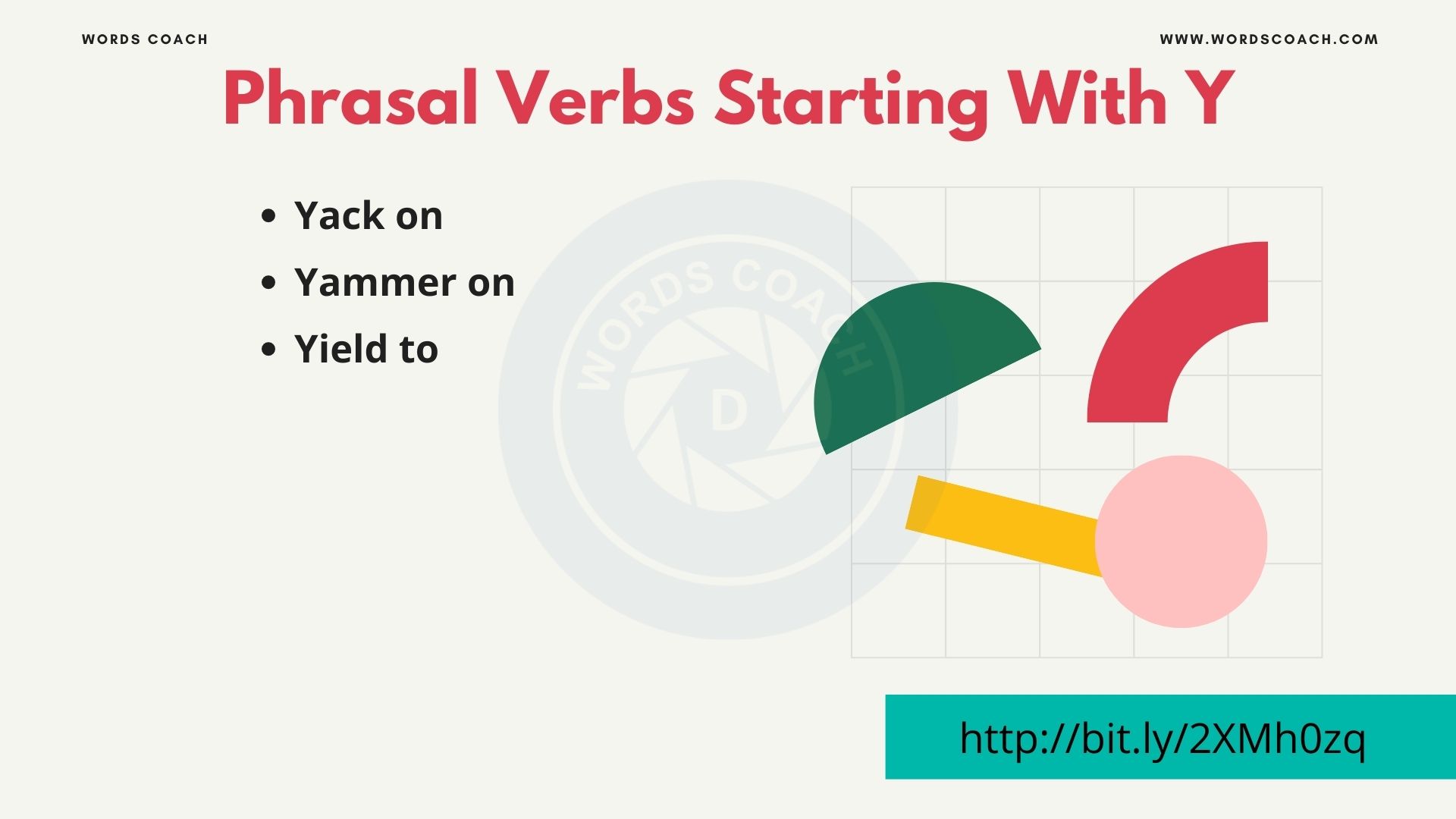 Phrasal Verbs Starting With Y - wordscoach.com