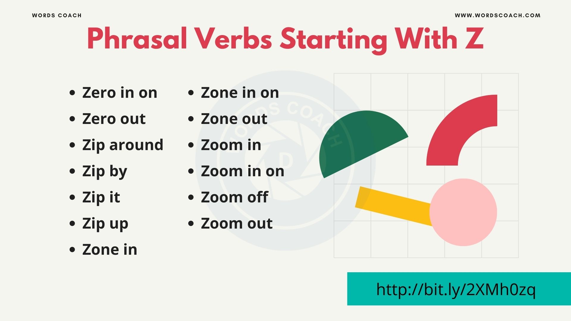 Phrasal Verbs Starting With Z - wordscoach.com