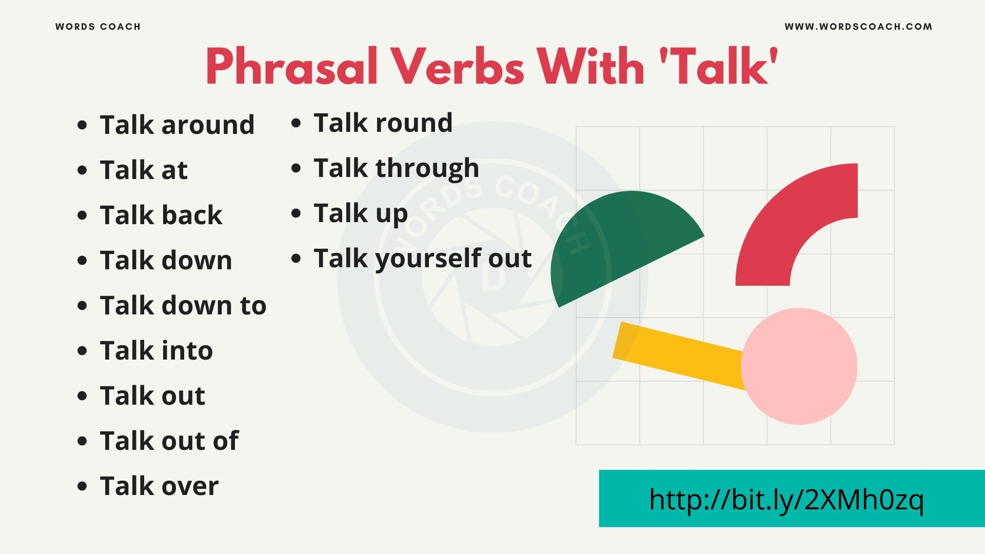 Phrasal Verbs With 'Talk' - wordscoach.com