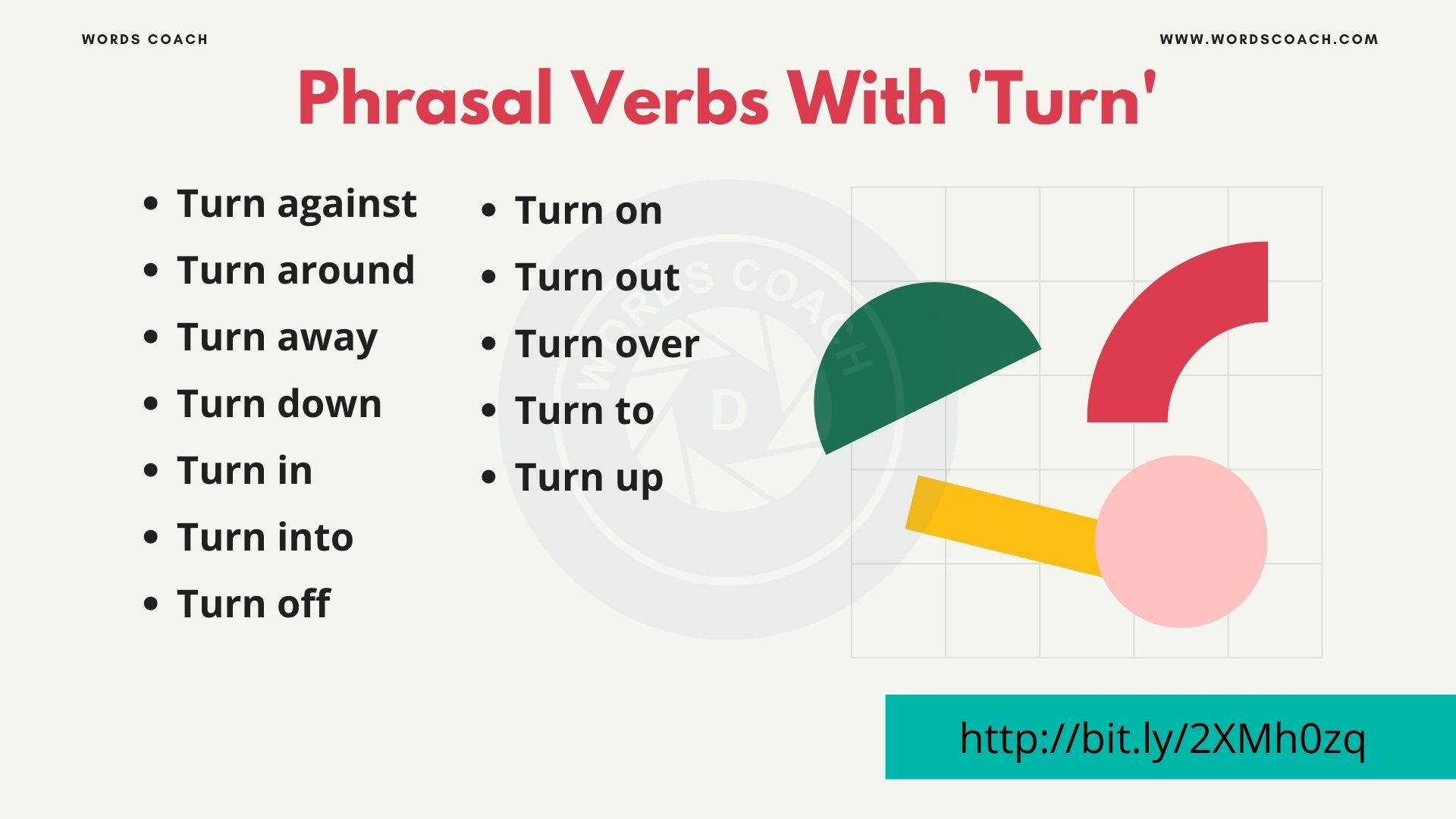 Phrasal Verbs With 'Turn'