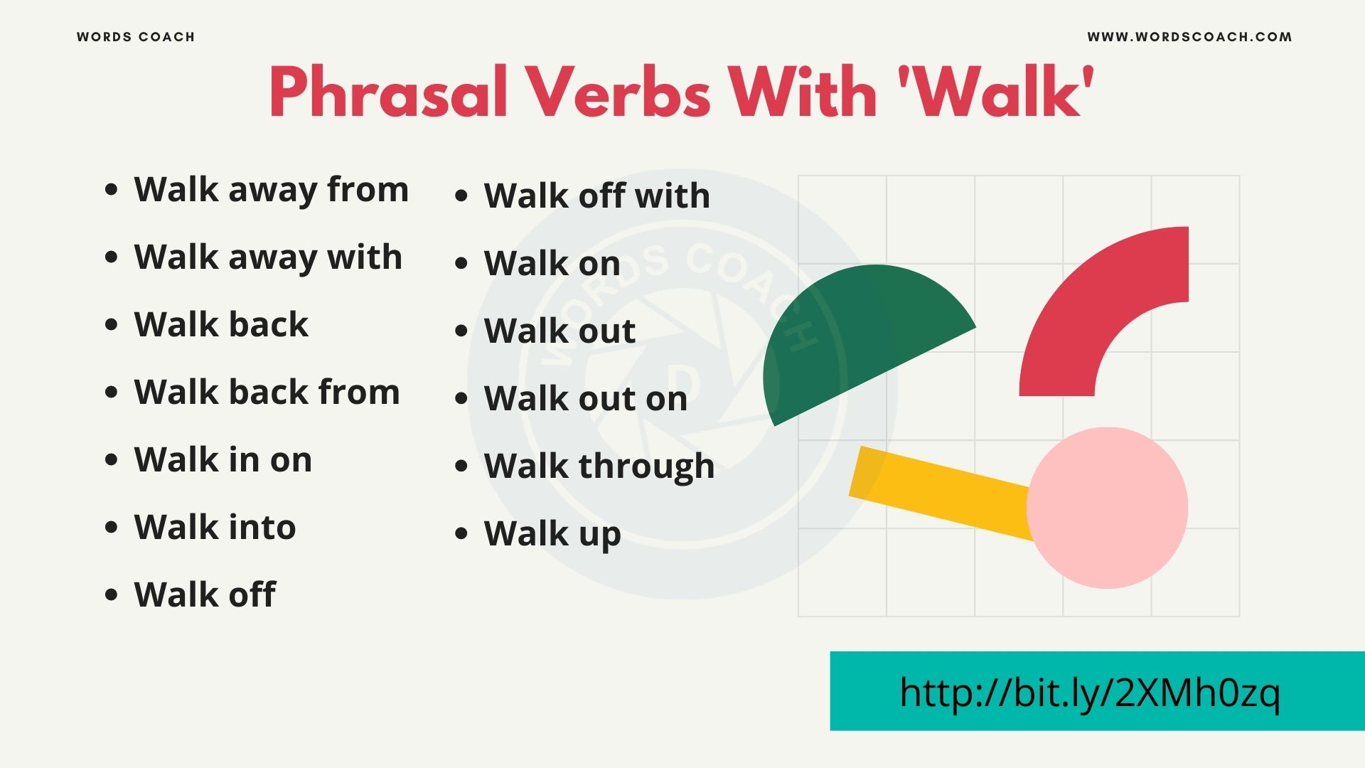 Phrasal Verbs With 'Walk'