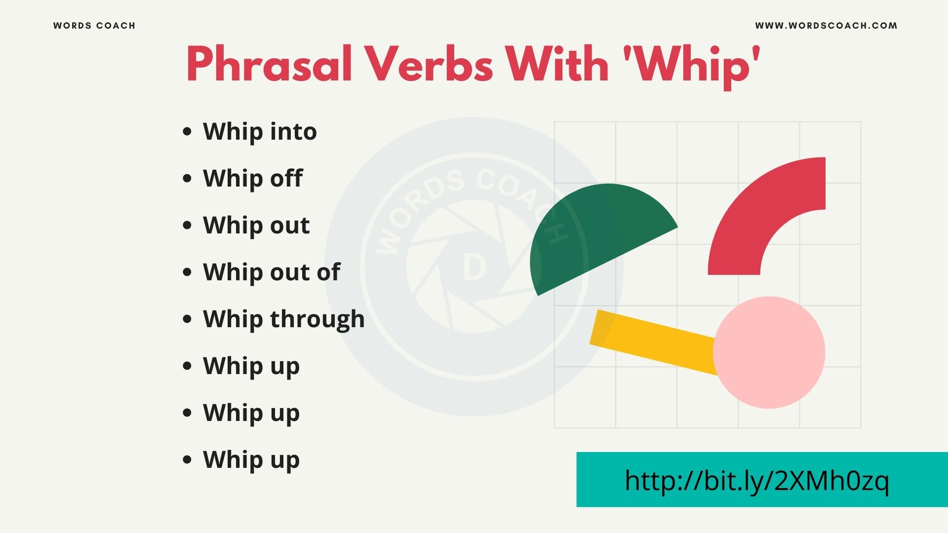 Phrasal Verbs With 'Whip' - wordscoach.com