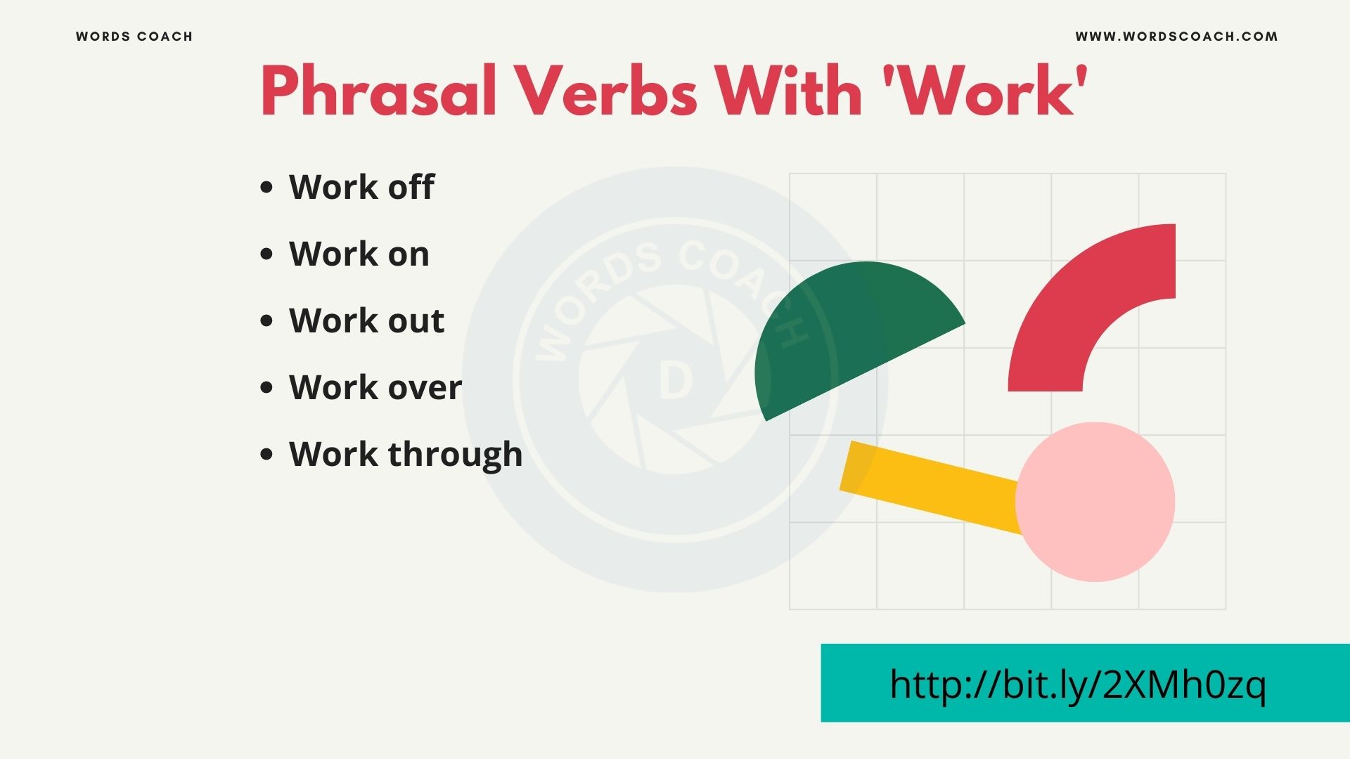 Phrasal Verbs With 'Work' - wordscoach.com
