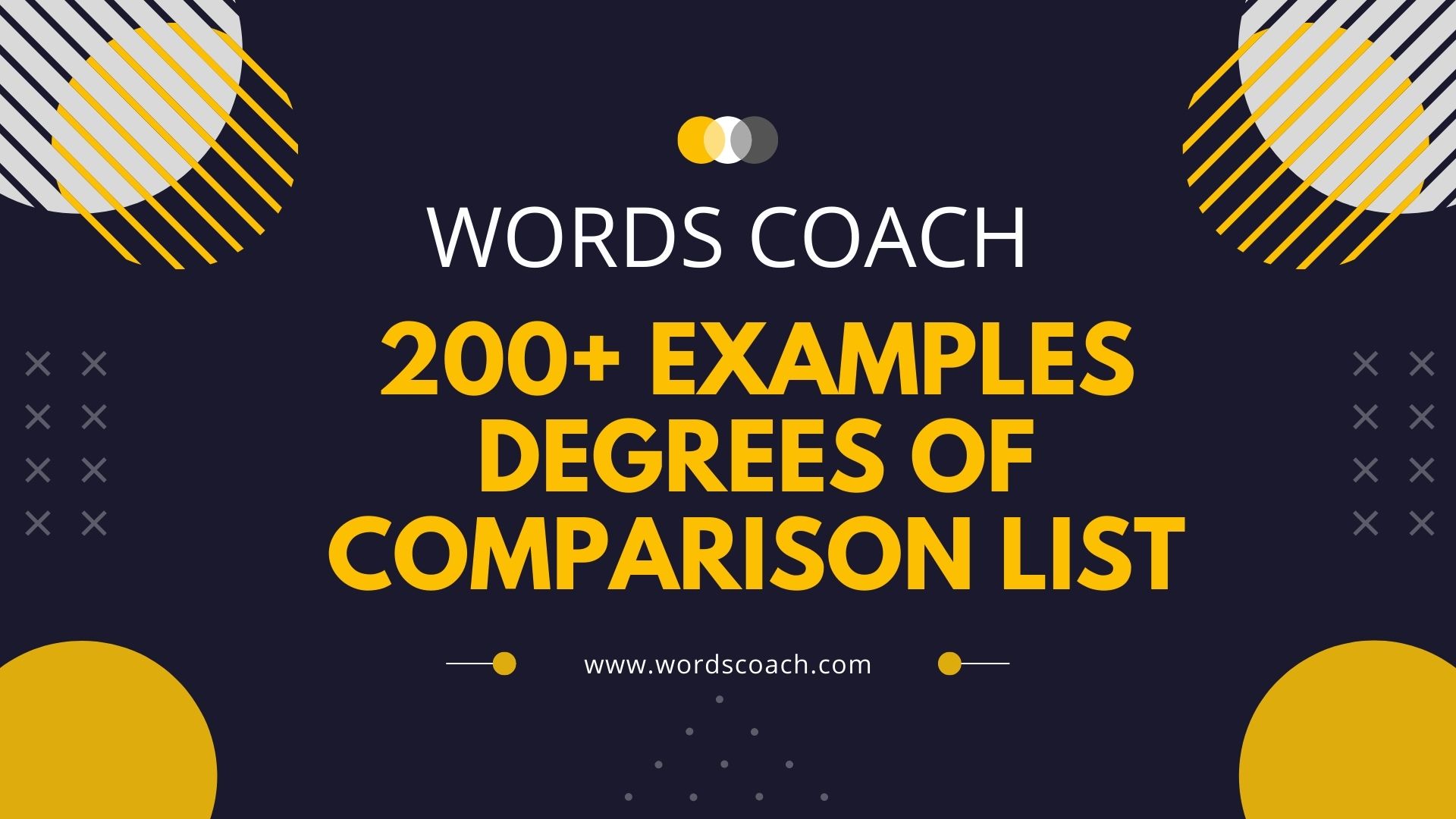 200+ Examples Degrees Of Comparison List