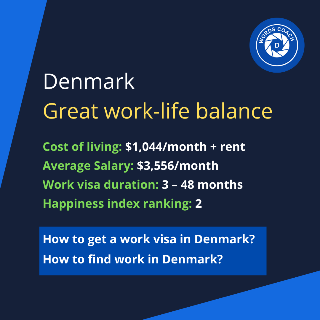 Denmark – Great work-life balance - wordscoach.com