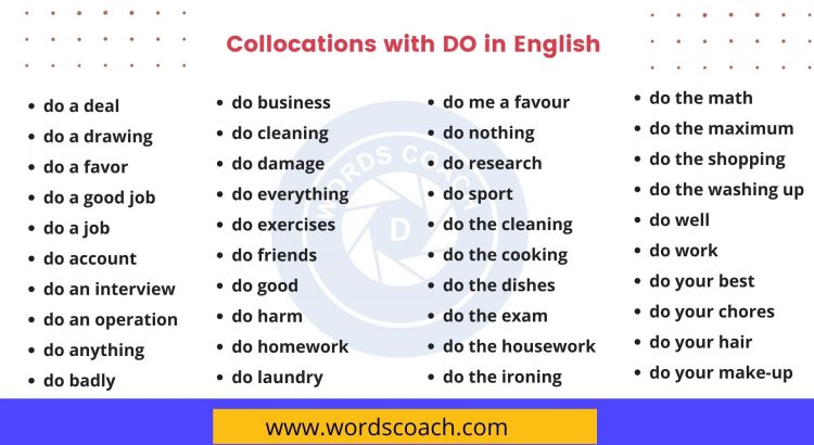 Do / Go / Play  Learn english, English collocations, Learn