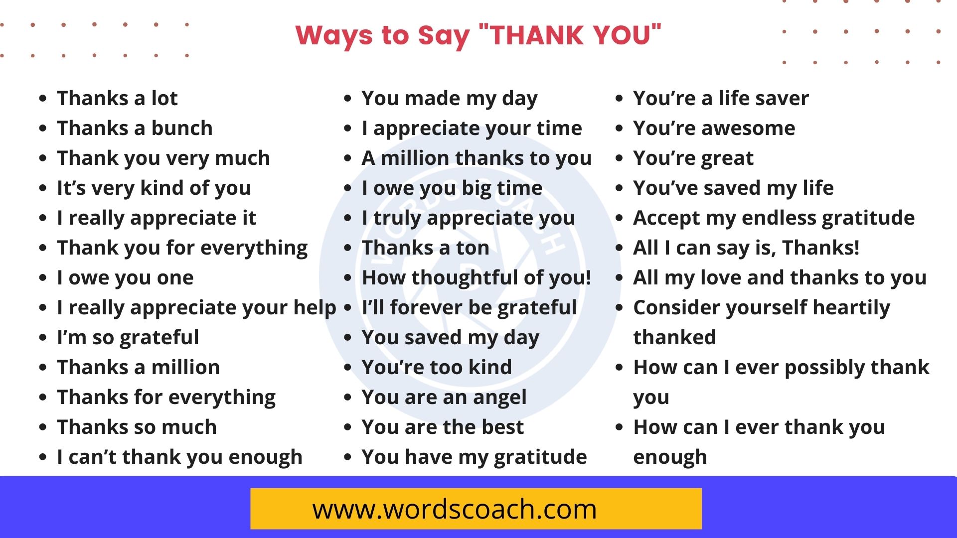 Thank You for Your Time: 10 Synonyms You Can Use Instead