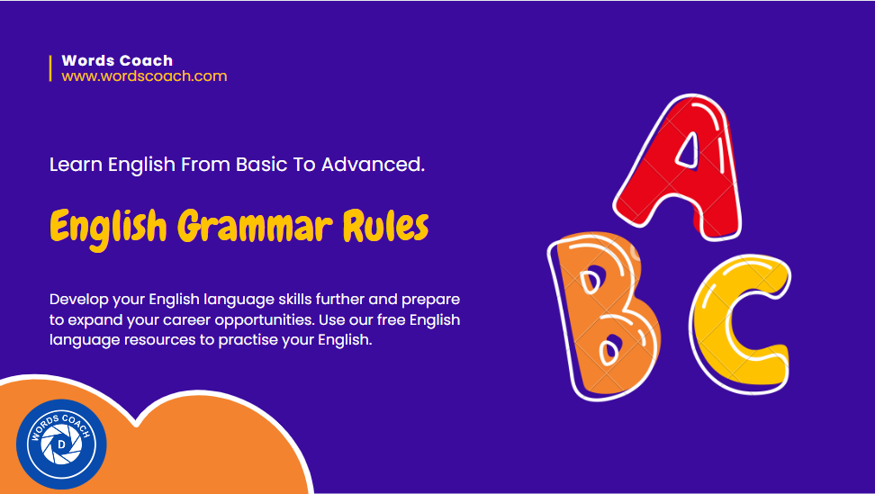 English Grammar Rules Word Coach