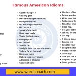 150+ Famous American Idioms