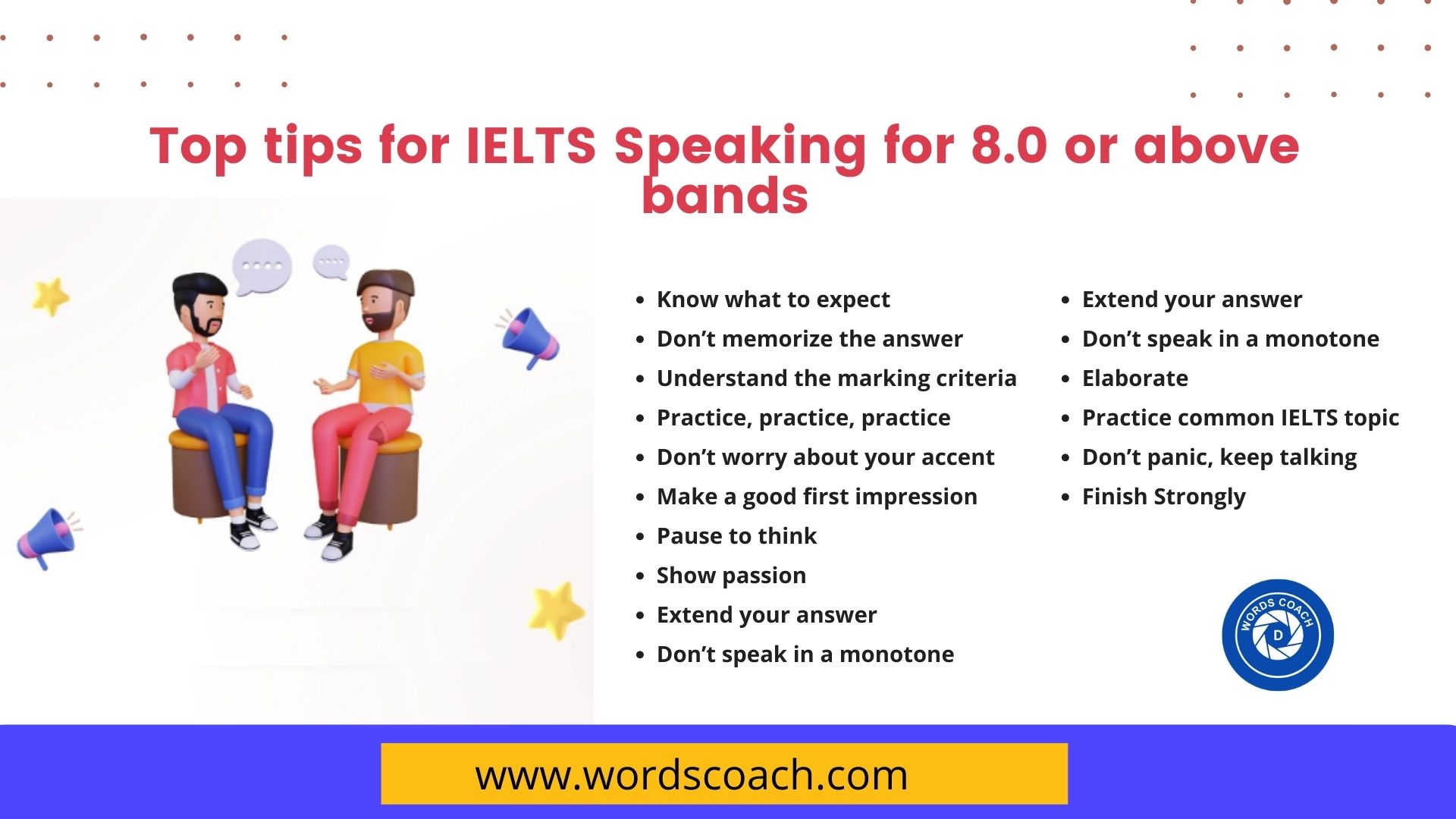 IELTS Mentor - Top Ten Tips for IELTS(Speaking, Reading