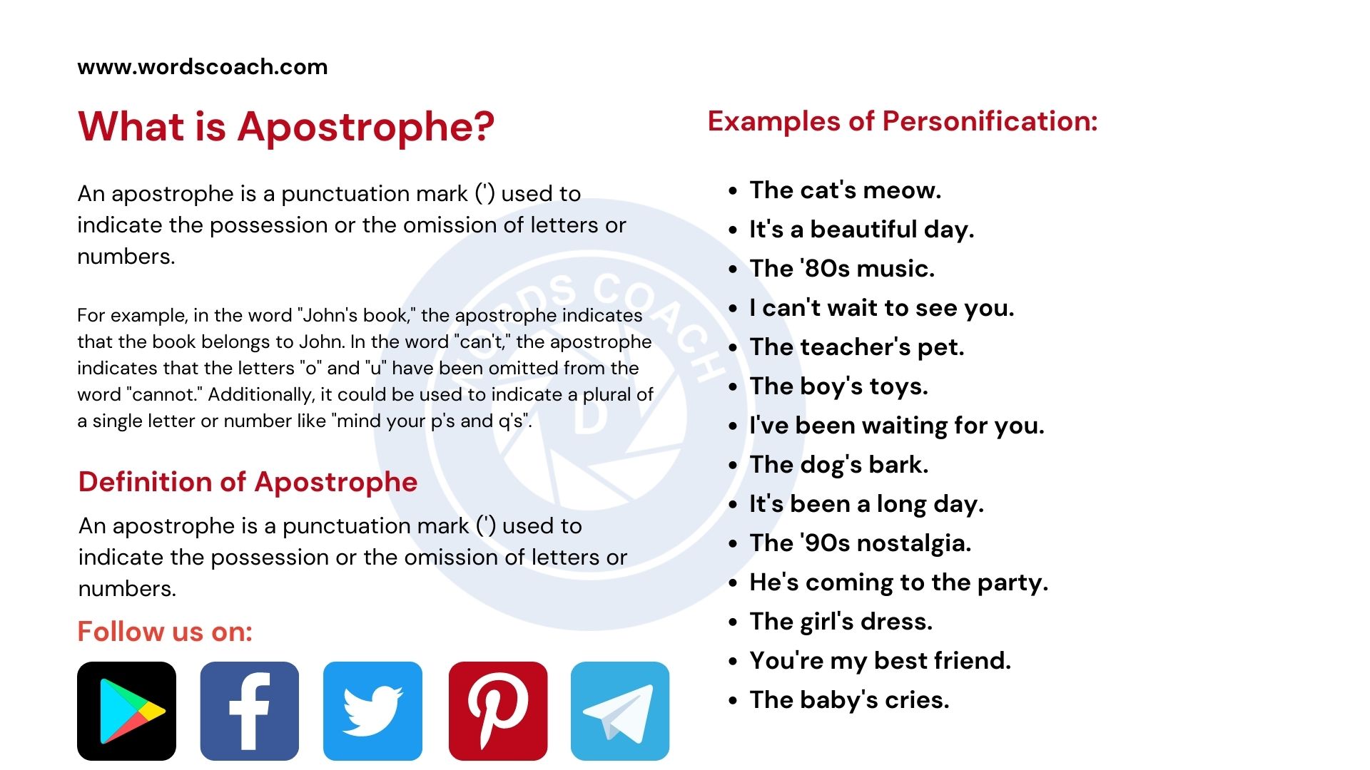 Apostrophe product image