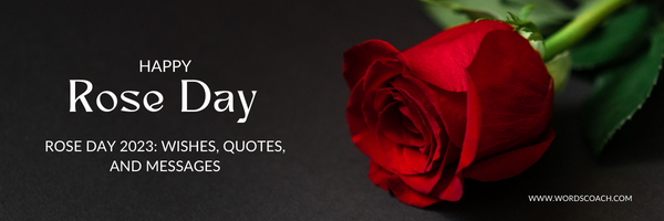 Happy Rose Day 2024: Wishes, Quotes, and Messages - wordscoach.com