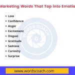 Marketing Words That Tap into Emotion - wordscoach.com