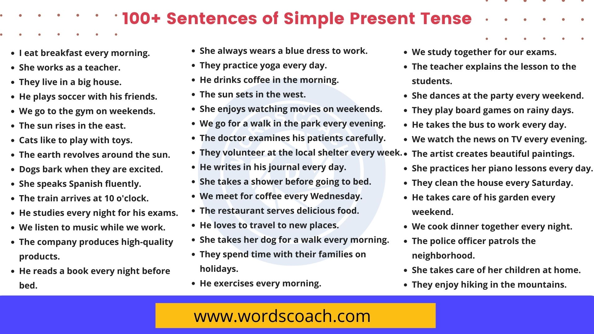 16 Tenses and 16 Example Sentences Tense Example Simple Present I play  basketb…  English vocabulary words, Good vocabulary words, English  vocabulary words learning