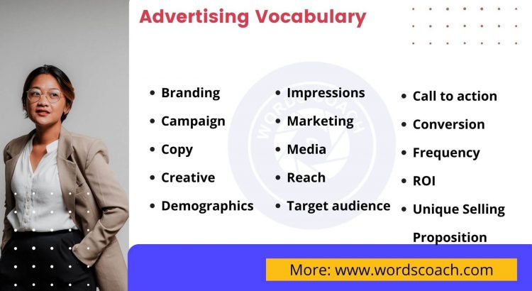 Advertising Vocabulary - wordscoach.com