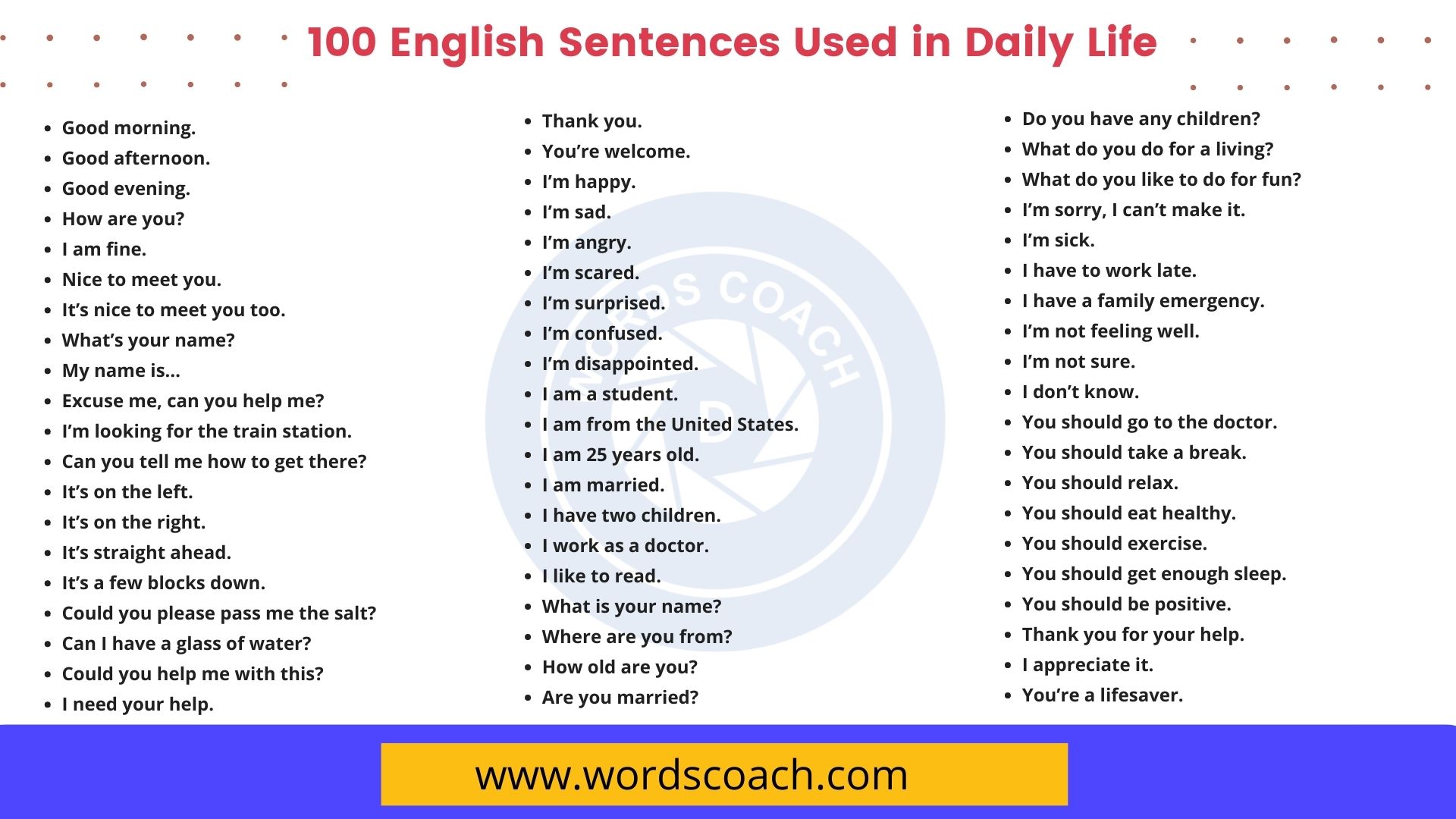 Examples of IN,ON,AT – English 100