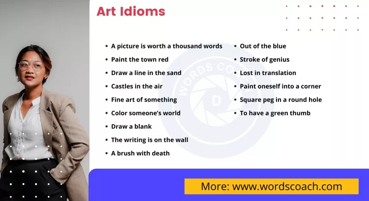Art Idioms - wordscoach.com