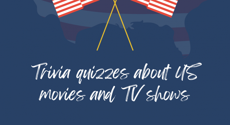 Trivia quizzes about US movies and TV shows - wordscoach.com